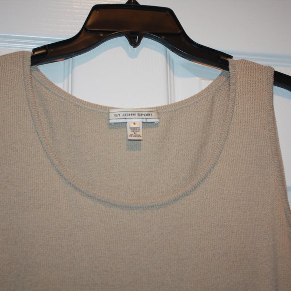 ST JOHN SPORT KNIT TANK ST JOHN 🌵SMALL - Picture 4 of 4